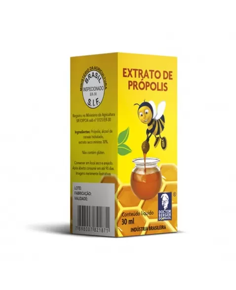 PRÓPOLIS EXTRATO GOTAS 30ML DOCTOR BERGER