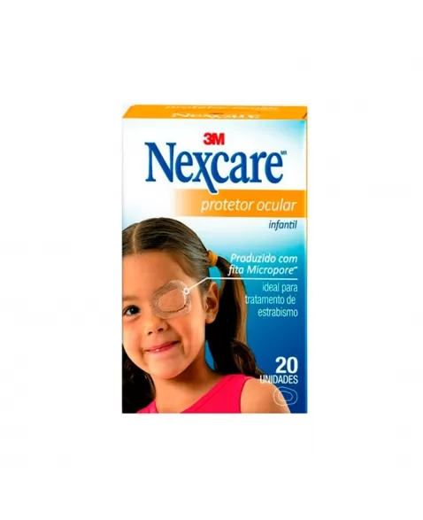 PROTETOR OCULAR INFANTIL C/20 NEXCARE 3M