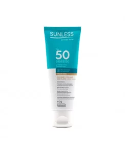 PROTETOR SOLAR FACIAL FPS50 BEGE CLARO 60G SUNLESS