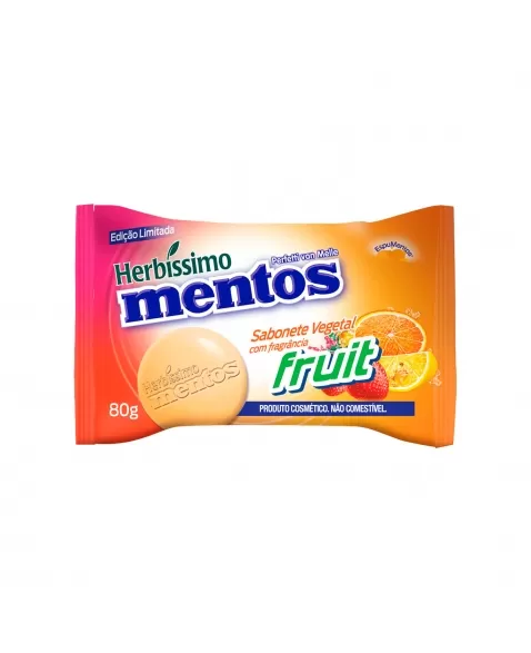 SABONETE BARRA HERBÍSSIMO MENTOS FRUIT 80G DANA