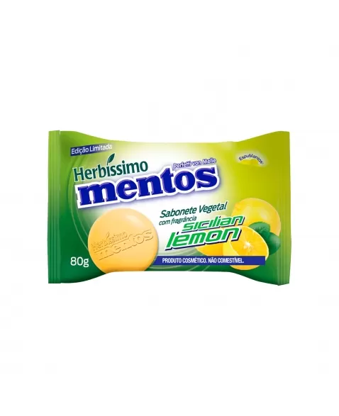 SABONETE BARRA HERBÍSSIMO MENTOS SICILIAN LEMON 80G DANA