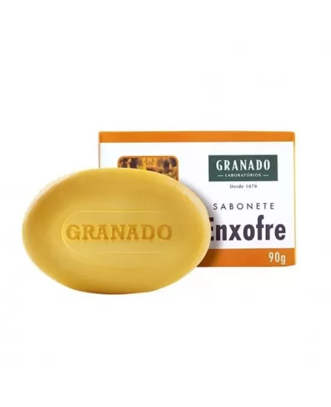 SABONETE BARRA TRATAMENTO ENXOFRE 90G GRANADO