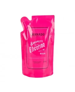 SABONETE LÍQUIDO GLICERINA ROSA REFIL 300ML GRANADO