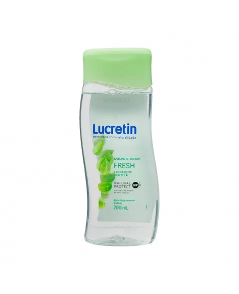 SABONETE LÍQUIDO ÍNTIMO LUCRETIN FRESH 200ML COTY