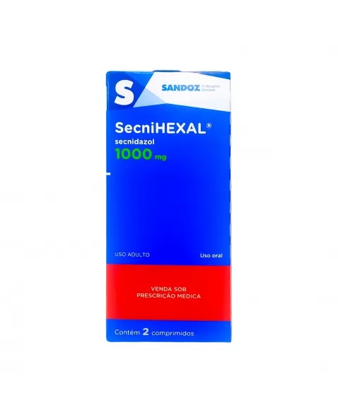 SECNIHEXAL 1000MG 2COM SANDOZ