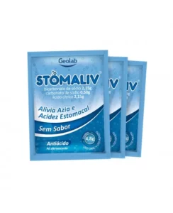 STOMALIV SEM SABOR 50 ENVELOPES 5G GEOLAB