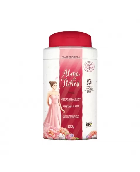 TALCO ALMA DE FLORES FLORAL INTENSE 100G MEMPHIS