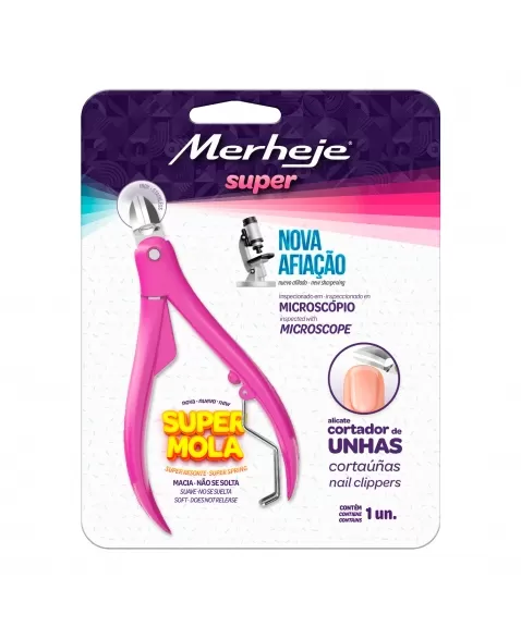 ALICATE UNHA SUPER PINK MERHEJE