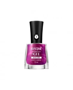 ESMALTE RISQUÉ DIAMOND GEL LICOR DE CRANBERRY 9,5ML COTY