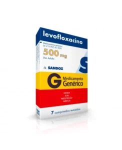 LEVOFLOXACINO 500MG 7COM RET* SANDOZ