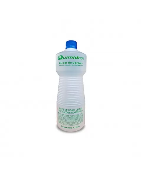 ÁLCOOL DE CEREAIS 1000ML 92,8% QUIMIDROL