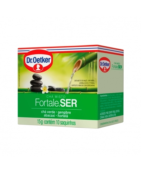 CHÁ FORTALE.SER 15G C/10 SACHÊS DR.OETKER