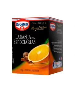 CHÁ LARANJA COM ESPECIARIAS 30G C/15 SACHÊS DR.OETKER