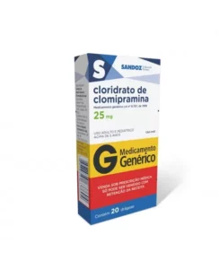 CLORIDRATO CLOMIPRAMINA 25MG 20COM C1* SANDOZ