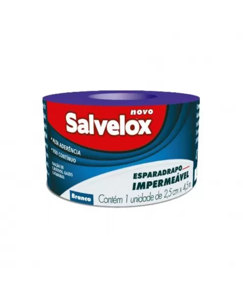 ESPARADRAPO IMPERMEÁVEL 2.5CMX4.5M SALVELOX CREMER