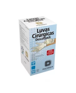 LUVA CIRÚRGICA ESTÉRIL N°8 DESCARPACK