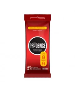 PRESERVATIVO LUBRIFICADO LEVE 8 PAGUE 6 PRUDENCE