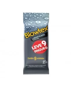 PRESERVATIVO LUBRIFICADO LEVE 9 PAGUE 6 BLOWTEX