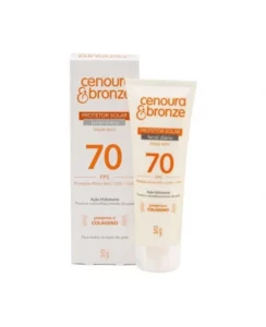 PROTETOR SOLAR FACIAL FPS70 50G CENOURA E BRONZE COTY