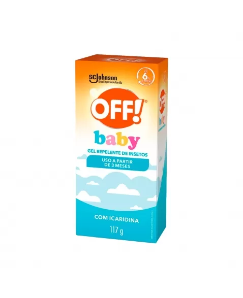 REPELENTE INSETOS OFF BABY 117G SC JOHNSON