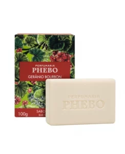 SABONETE BARRA PHEBO MEDITERRÂNEO GERÂNIO 100G