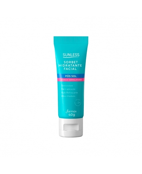 PÓS SOL SORBET HIDRATANTE FACIAL 40G SUNLESS