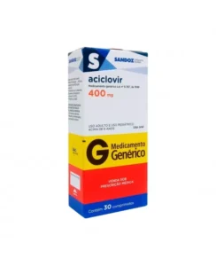 ACICLOVIR 400MG 30COM SANDOZ