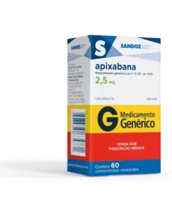 APIXABANA 2,5MG 60COMP SANDOZ