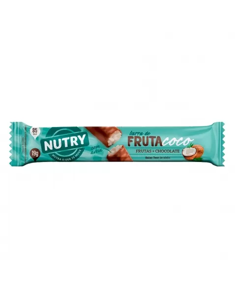 BARRA NUTRY FRUTA COCO 19G NUTRIMENTAL