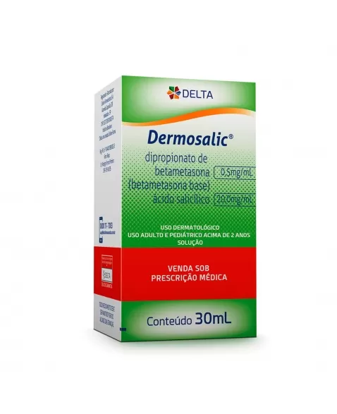 DERMOSALIC SOLUÇÃO 30ML DELTA