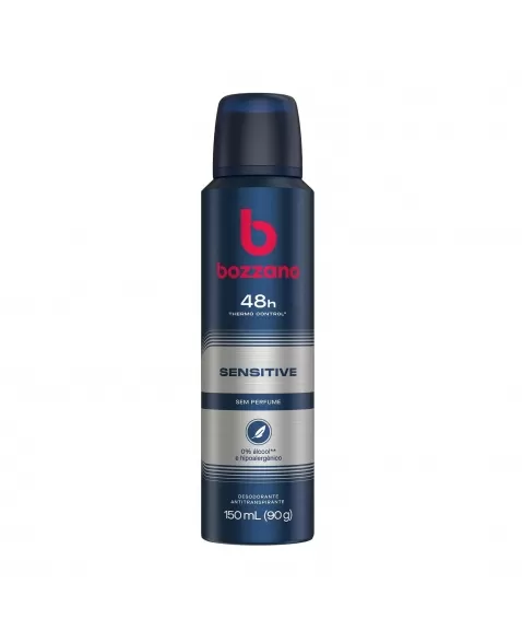 DESODORANTE AEROSSOL MASCULINO SEM PERFUME 48H 150ML BOZZANO COTY