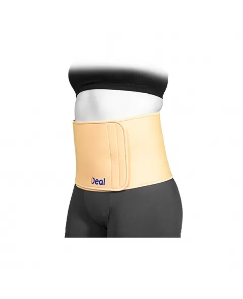 FAIXA ABDOMINAL TORÁCICA 20CM BEGE G CI-005 IDEAL