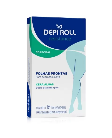 FOLHAS PRONTAS CORPORAL RESISTANCE ALGAS 8 PARES DEPIROLL