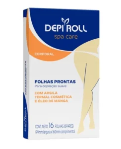 FOLHAS PRONTAS CORPORAL SPA CARE TRADICIONAL 8 PARES DEPIROLL