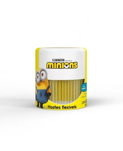 HASTES FLEXÍVEIS C/150 MINIONS POTE CREMER