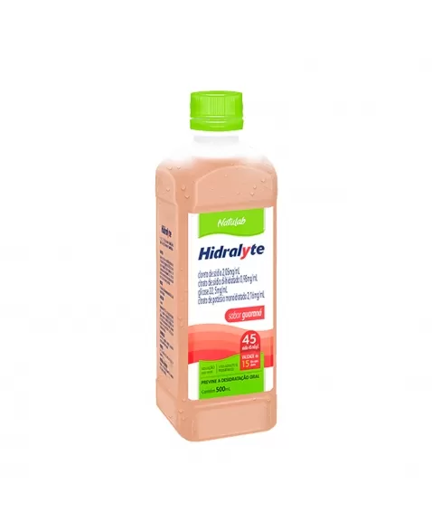 HIDRALYTE GUARANÁ 500ML NATULAB