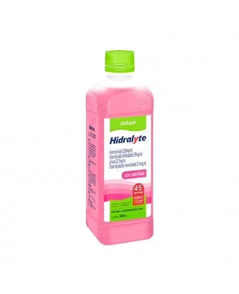 HIDRALYTE TUTTI-FRUTTI 500ML NATULAB