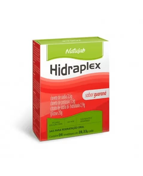 HIDRAPLEX GUARANÁ 4 ENVELOPES 28,33G NATULAB