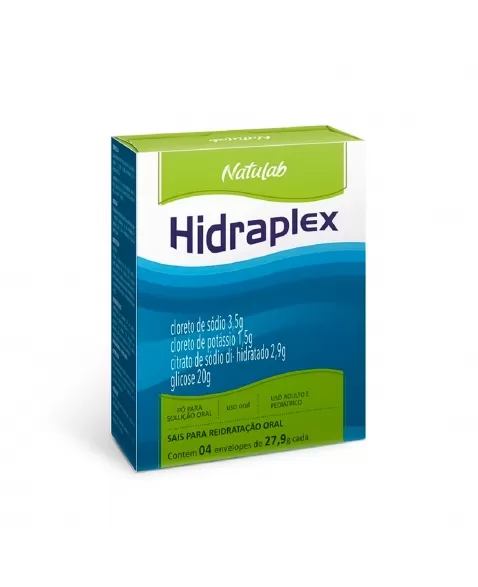 HIDRAPLEX NATURAL 4 ENVELOPES 27,9G NATULAB