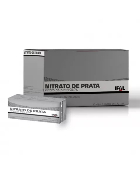 NITRATO DE PRATA 90% BASTÃO 0,8G IFAL