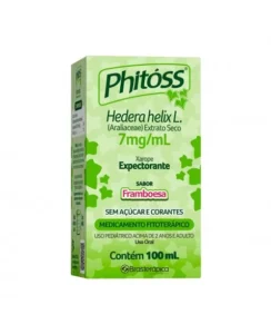 PHITÓSS XAROPE FRAMBOESA 7MG/ML 100ML BRASTERÁPICA