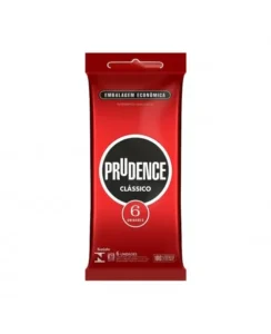 PRESERVATIVO LUBRIFICADO C/6 PRUDENCE