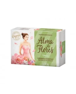 SABONETE BARRA ALMA DE FLORES CLASSIC 130G MEMPHIS