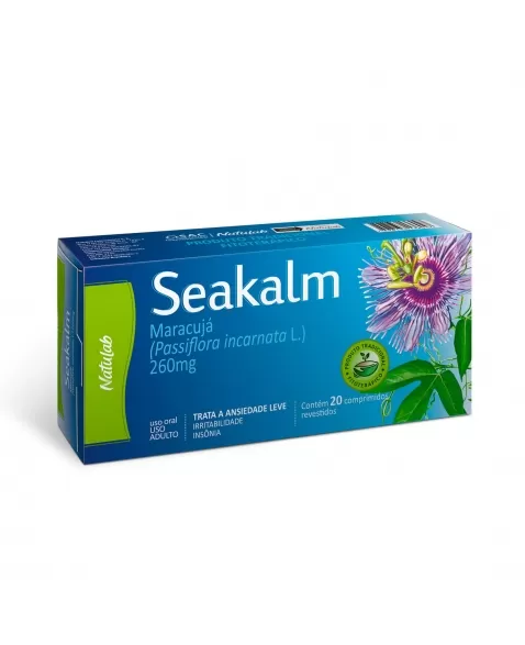 SEAKALM 260MG 20COM NATULAB