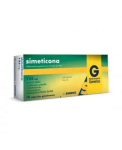 SIMETICONA 125MG 10CAPS GELATINOSAS SANDOZ