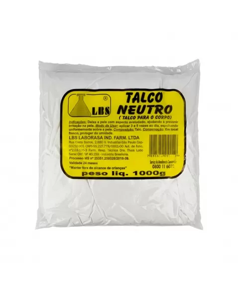 TALCO NEUTRO 1000G LBS