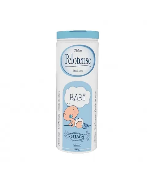 TALCO PELOTENSE BABY AZUL 200G SAÚDE