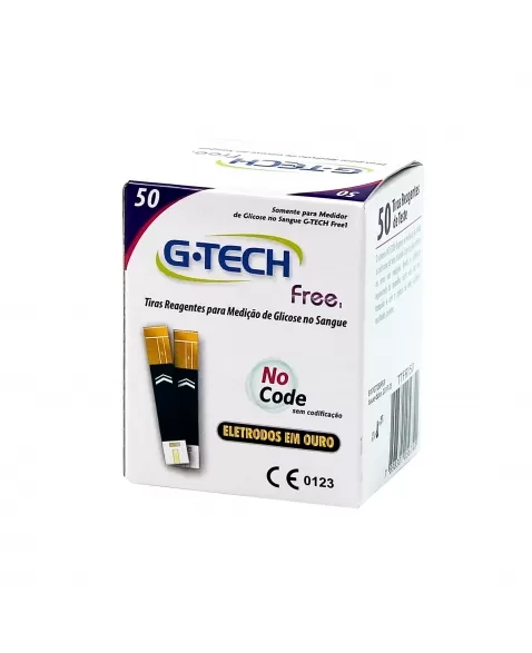 TIRAS REAGENTES FREE 1 C/50 G-TECH