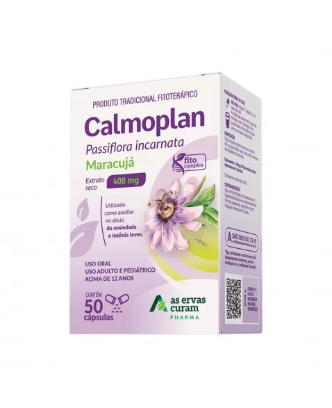 CALMOPLAN 400MG 50CAPS AS ERVAS CURAM