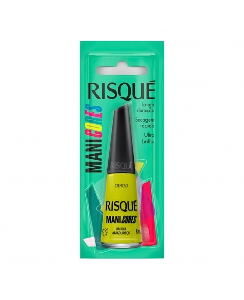 ESMALTE RISQUÉ CREMOSO MANI CORES UM DIA AMADUREÇO BLISTER COTY